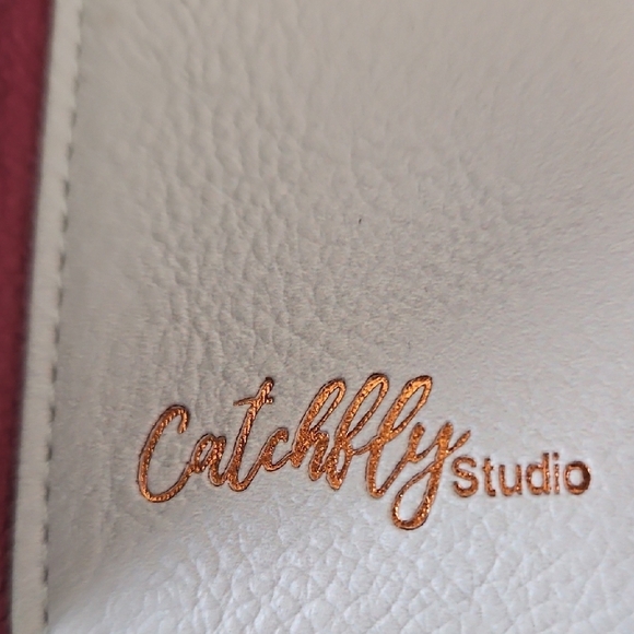 Yellow and Pink Geometric Pattern Wallet - Picture 7 of 7